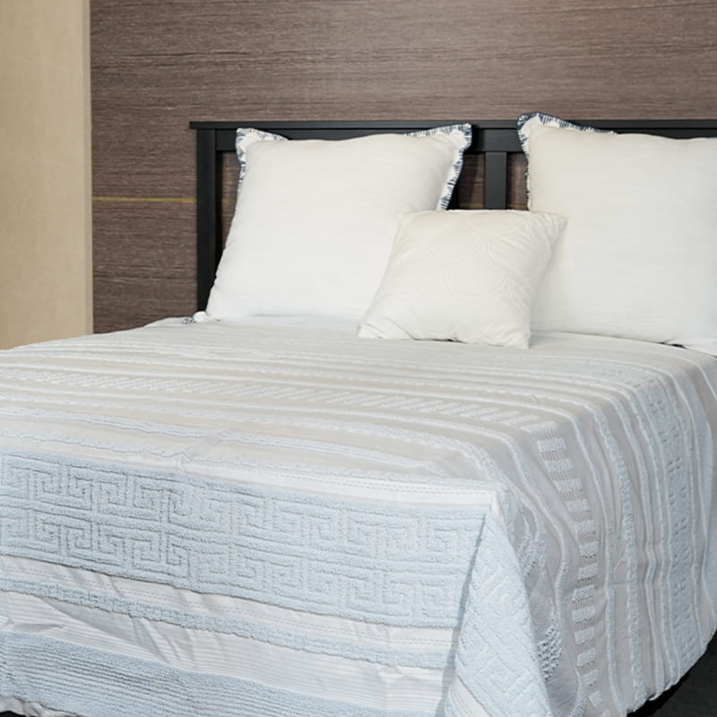 Cotton Yarn Dyed Jacquard Duvet Set